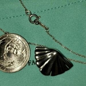 Tiffany & Co. Silver Shell Necklace